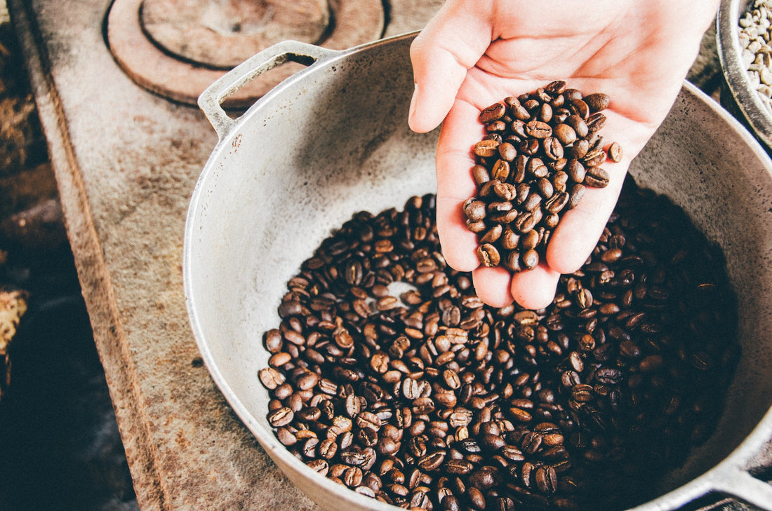 How are coffee beans roasted? The roast process